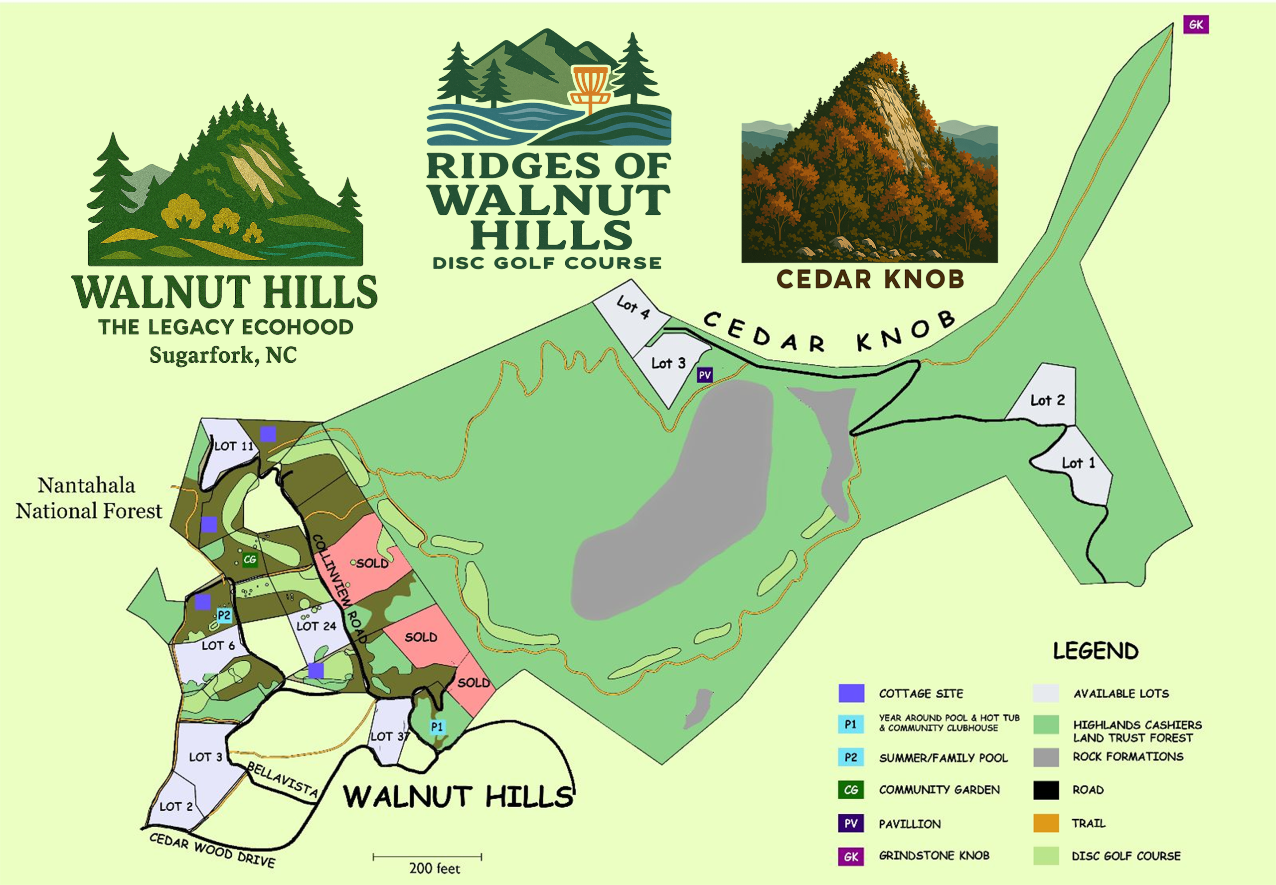 Walnut Hills Disc Golf Course Banner